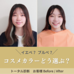イエベ　ブルべ　コスメカラーどう選ぶ　お客様例　Wanna Be