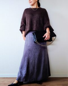 コーディネート ソフトエレガント 骨格ナチュラル イエベ春 スプリング