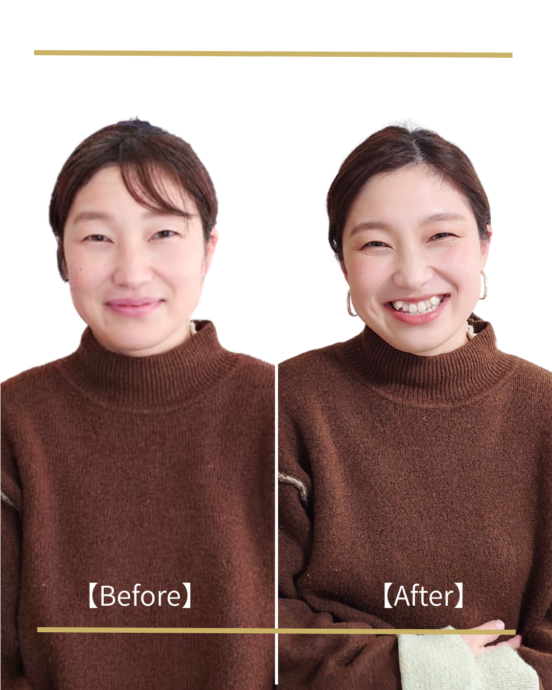 私にもこんなメイクができるんだ！ 眉毛迷子だったお客様が“落ち着いた美人系”へ変身したメイクレッスン
