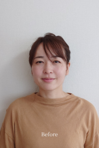 30代女性の顔タイプ・パーソナルカラー診断ビフォーアフター